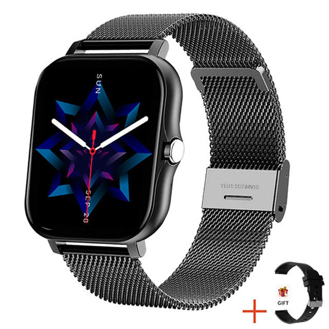 Women's Fitness Smartwatch — Activity & Heart-Rate Tracker