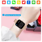 Women's Fitness Smartwatch — Activity & Heart-Rate Tracker
