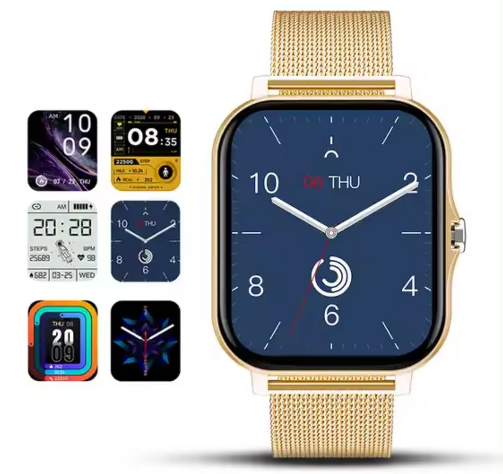 Women's Fitness Smartwatch — Activity & Heart-Rate Tracker