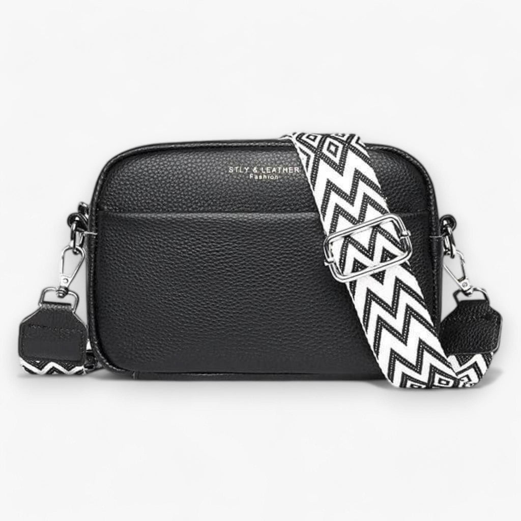 Elegant Leather Crossbody Bag with Adjustable Strap | Stylish Purse for Hands-Free Convenience