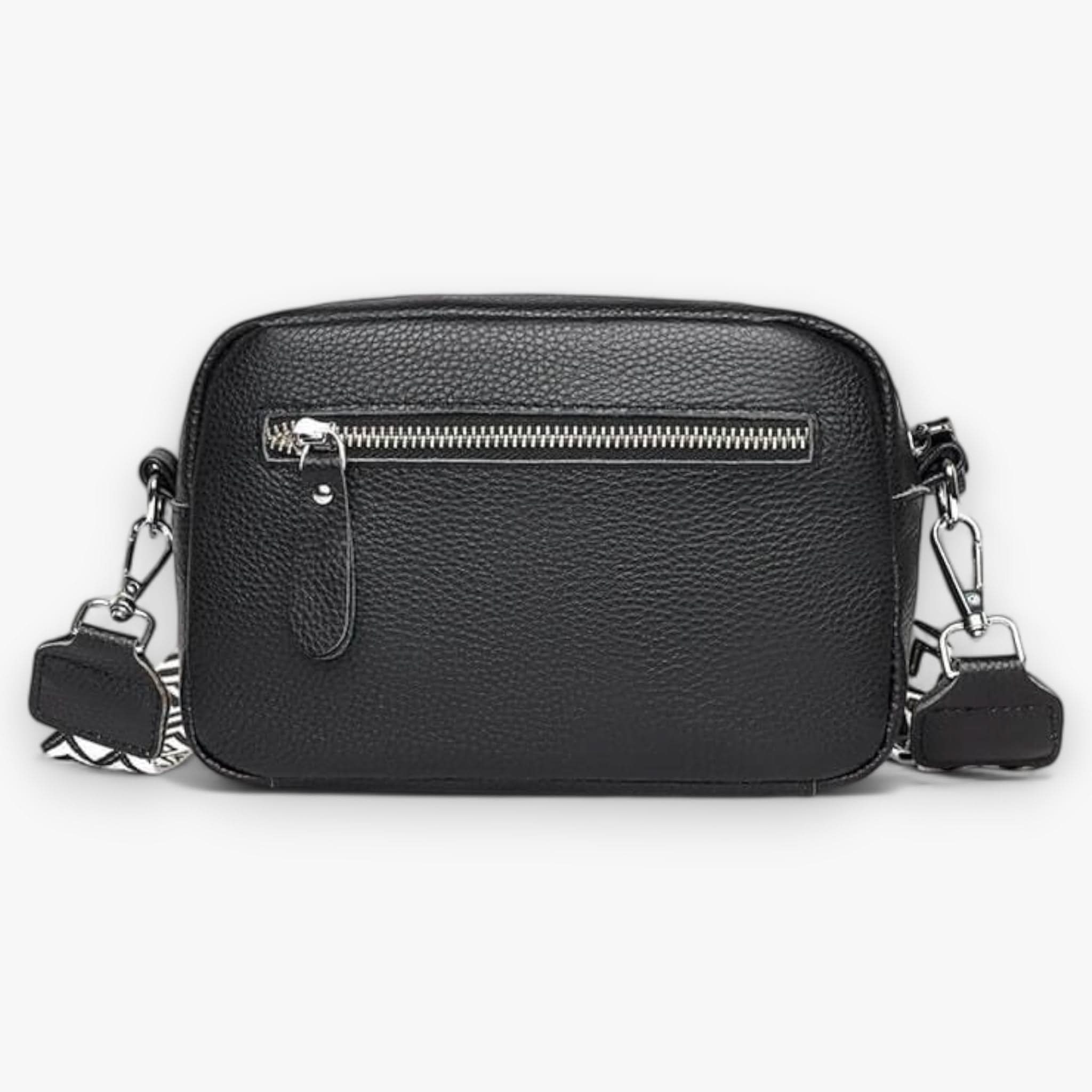 Elegant Leather Crossbody Bag with Adjustable Strap | Stylish Purse for Hands-Free Convenience