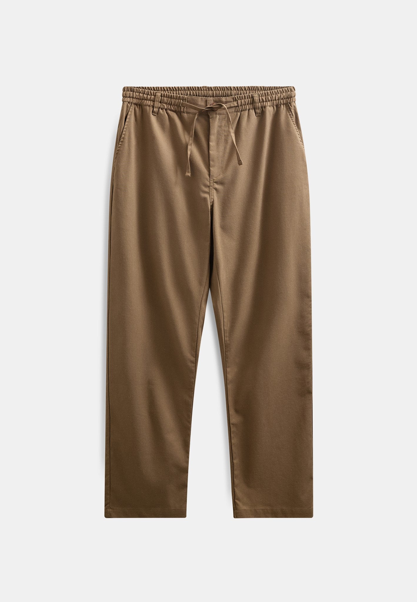 Elegant Linen Blend Pants with Drawstring Waist | Comfortable Everyday Fit