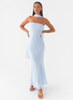 Women's Elegant Maxi Dress | Strapless Chiffon Dress with Asymmetrical Skirt | Perfect for Evening Events - Women's | Ma 0