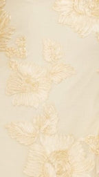 Elegant Mini Dress | Women's Summer Dress with Sheer Flounce Sleeves | Floral Mesh Design for Sophisticated Charm
