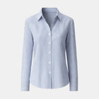 Elegant Striped Women's Shirt with Relaxed Fit | Breathable Fabric for Effortless Style