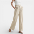 Elegant Wide Leg Trousers Women | Soft Fabric with Flattering Silhouette | Comfortable Fit for Everyday Style