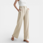 Elegant Wide Leg Trousers Women | Soft Fabric with Flattering Silhouette | Comfortable Fit for Everyday Style