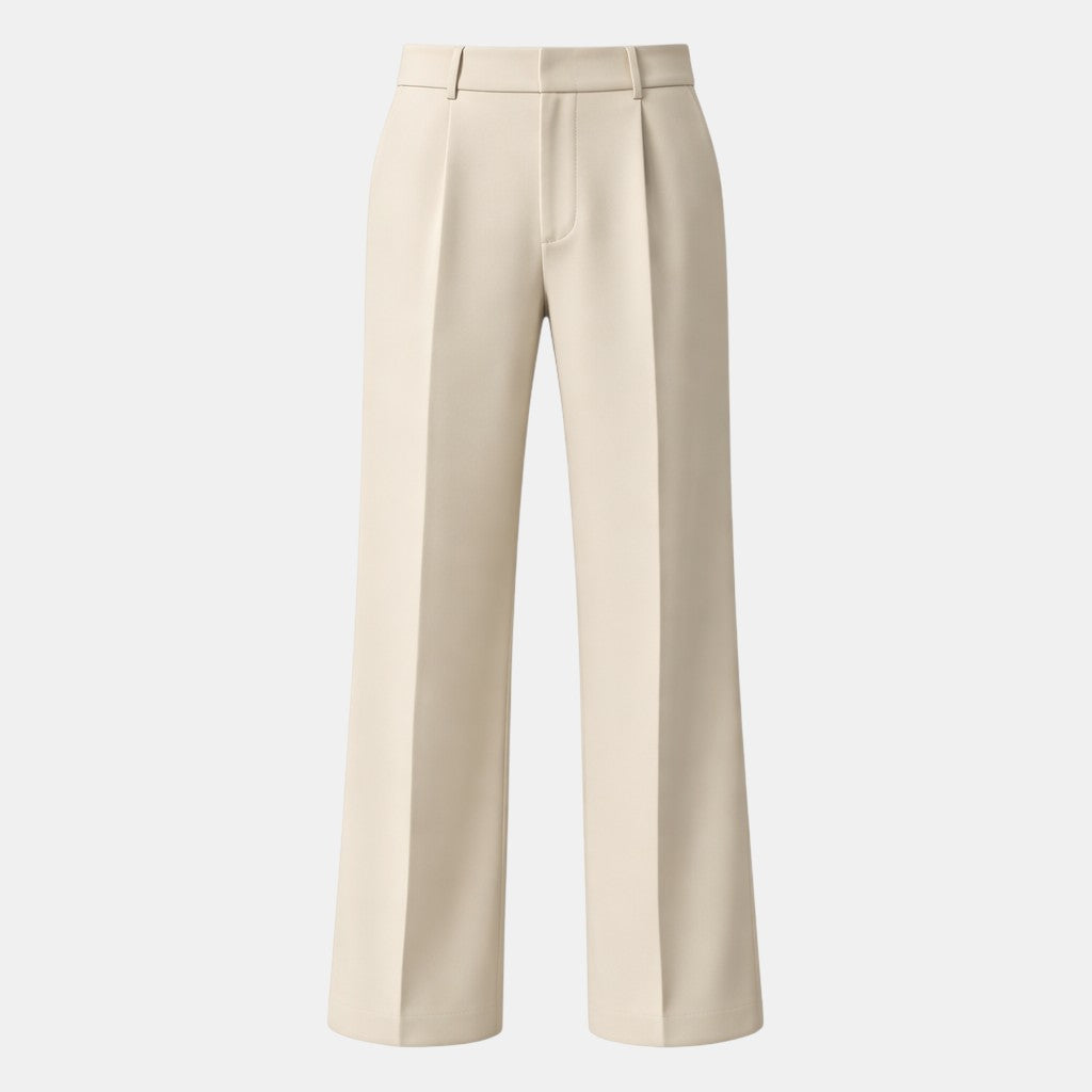 Elegant Wide Leg Trousers Women | Soft Fabric with Flattering Silhouette | Comfortable Fit for Everyday Style