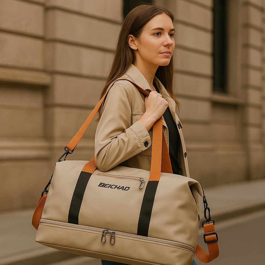 Elegant Women's Tote Bag | Spacious Canvas Design with Adjustable Strap for Stylish Organization