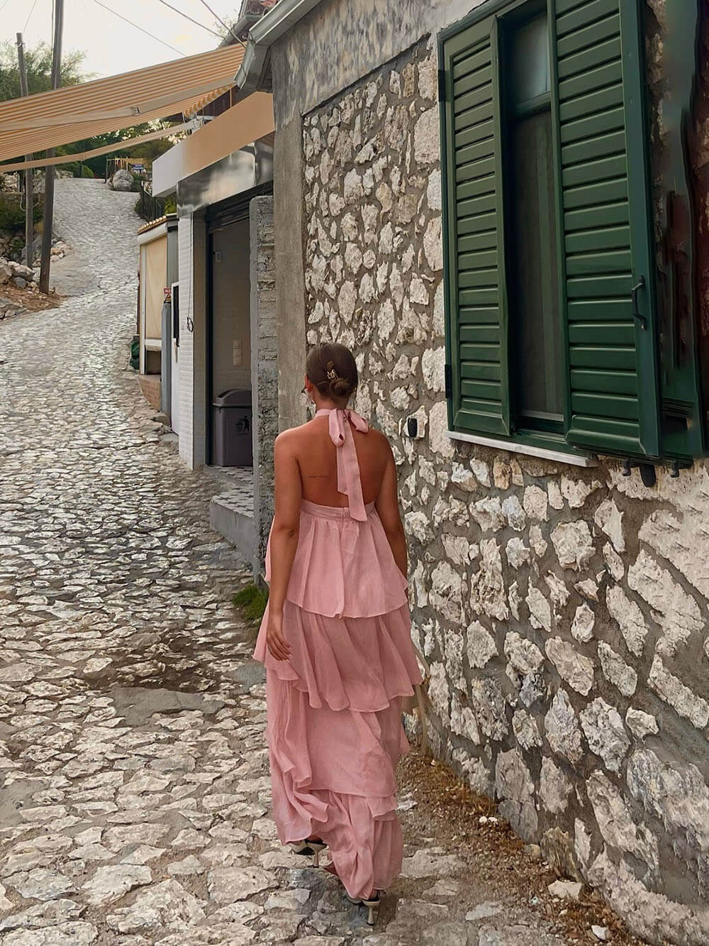 Elegant | Floral Maxi Dress with Ruffle Detail | Comfortable Long Dress for Effortless Style