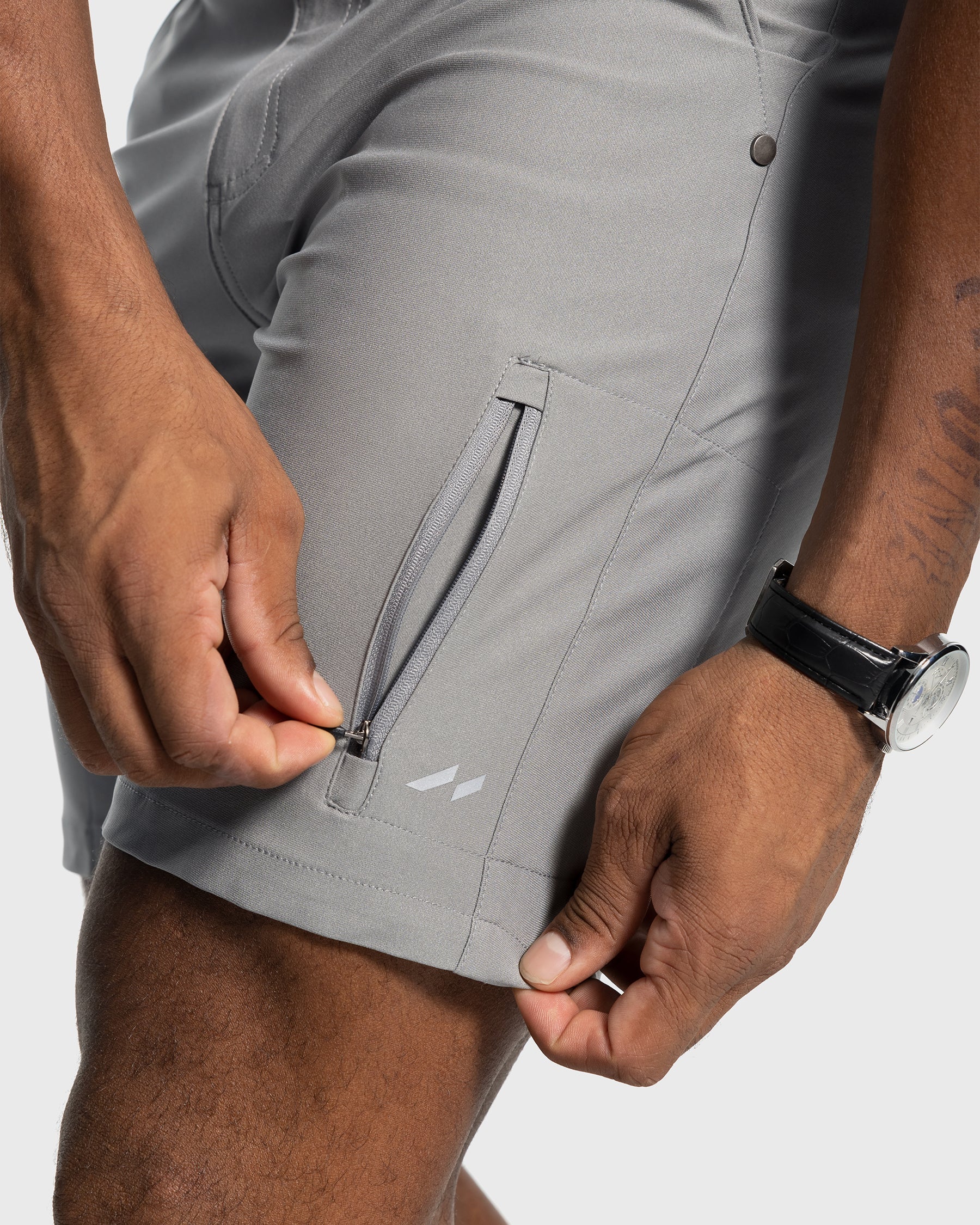 Elite Performance | Mens Chino Shorts with Four-Way Stretch | Modern Fit for Active Lifestyle