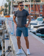 Elite Performance | Mens Chino Shorts with Four-Way Stretch | Modern Fit for Active Lifestyle