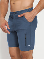 Elite Performance | Mens Chino Shorts with Four-Way Stretch | Modern Fit for Active Lifestyle