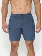 Elite Performance | Mens Chino Shorts with Four-Way Stretch | Modern Fit for Active Lifestyle