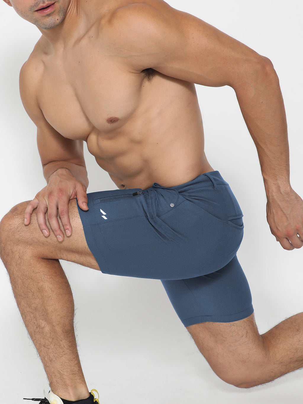 Elite Performance | Mens Chino Shorts with Four-Way Stretch | Modern Fit for Active Lifestyle