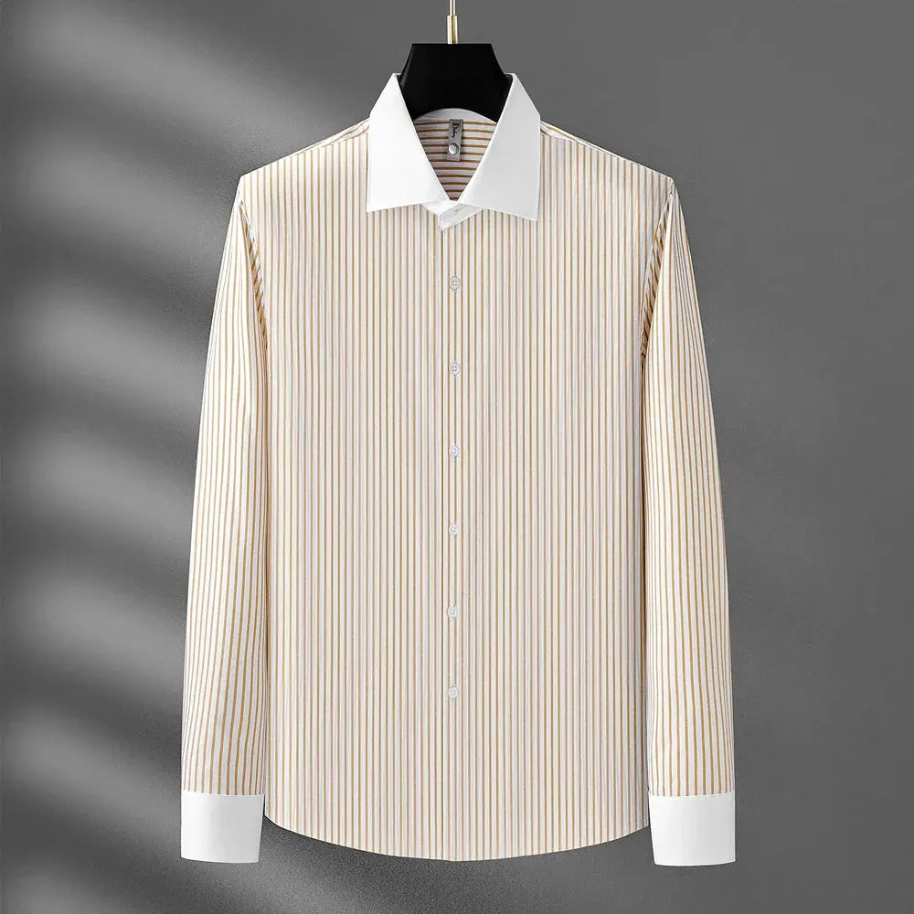 Women's Elliot Pinstripe Dress Shirt | Bamboo fiber and spandex blend 3