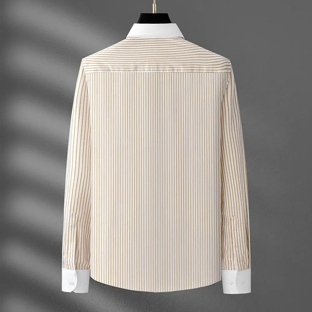 Women's Elliot Pinstripe Dress Shirt | Bamboo fiber and spandex blend 4