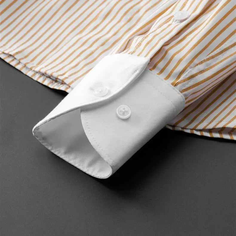 Women's Elliot Pinstripe Dress Shirt | Bamboo fiber and spandex blend 6