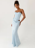 Women's Emory Collection | Corset Maxi Dress with Structured Bodice | Elegant Long Dress for Stunning Evening Wear - Wom 0