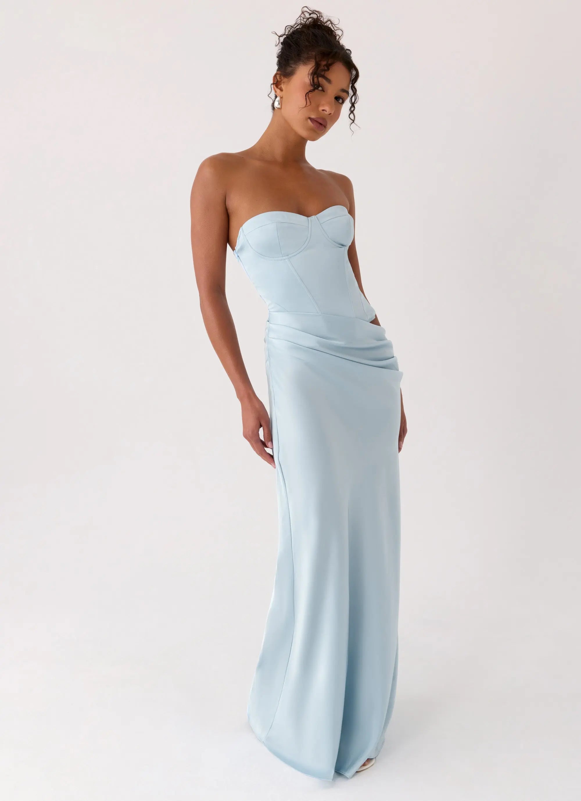 Women's Emory Collection | Corset Maxi Dress with Structured Bodice | Elegant Long Dress for Stunning Evening Wear - Wom 5
