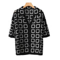Enzo Collection | Knit Pattern Shirt with Breathable Fabric | Stylish Casual Wear for Warm Evenings