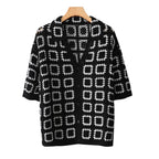 Enzo Collection | Knit Pattern Shirt with Breathable Fabric | Stylish Casual Wear for Warm Evenings