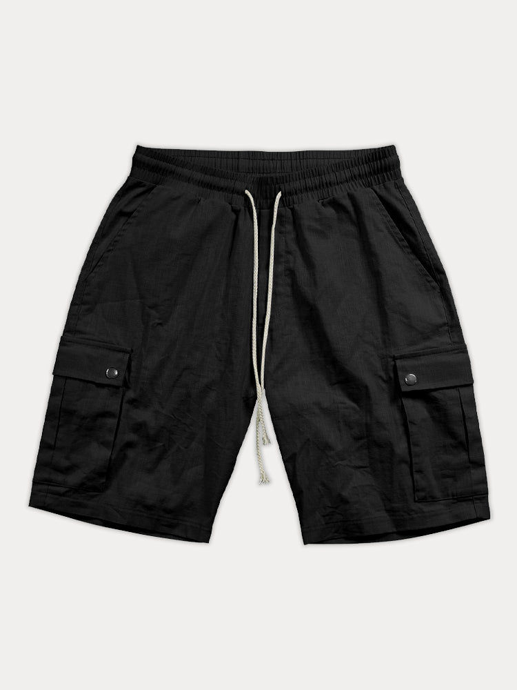 Essential Collection | Men's Cargo Shorts with Soft Cotton Fabric | Versatile Casual Fit for Outdoor Adventures