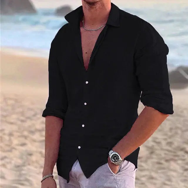 Women's Ethan | Classic Comfortable Men's Shirt | Button-Down Closure: Provides a classic and neat f 10