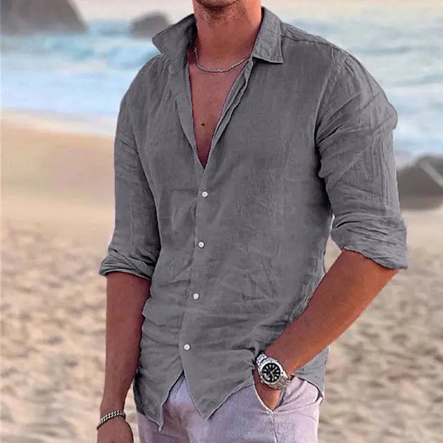 Women's Ethan | Classic Comfortable Men's Shirt | Button-Down Closure: Provides a classic and neat f 11