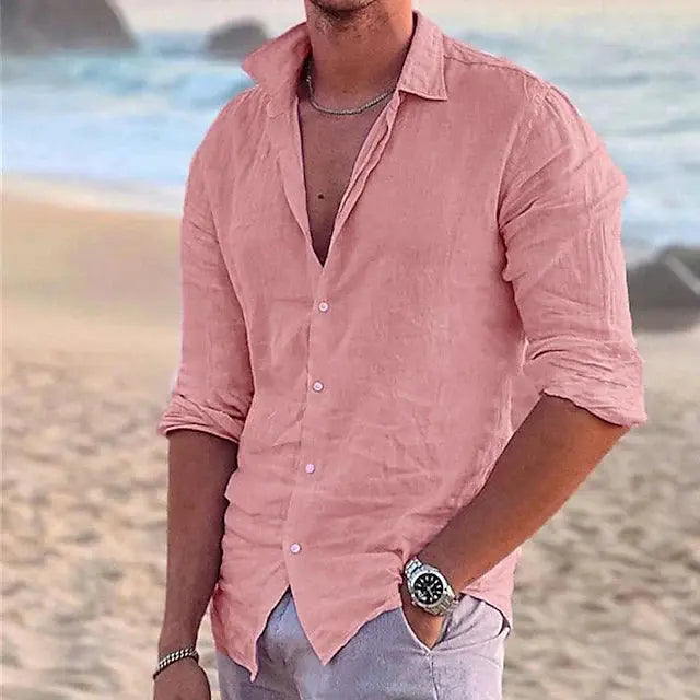 Women's Ethan | Classic Comfortable Men's Shirt | Button-Down Closure: Provides a classic and neat f 7