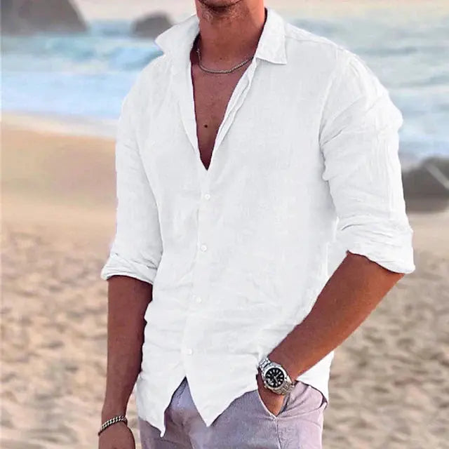 Women's Ethan | Classic Comfortable Men's Shirt | Button-Down Closure: Provides a classic and neat f 8