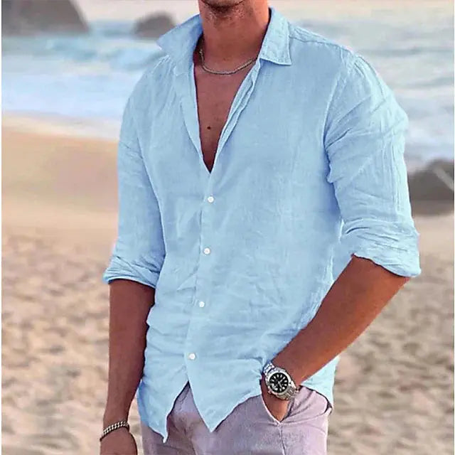 Women's Ethan | Classic Comfortable Men's Shirt | Button-Down Closure: Provides a classic and neat f 9