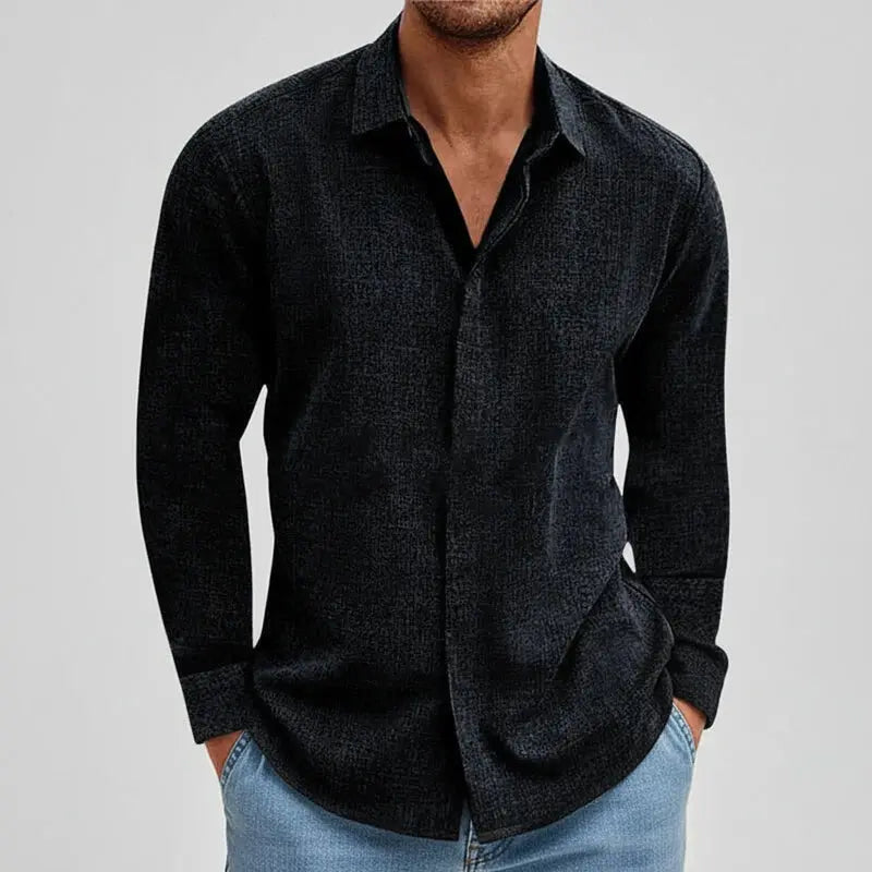 Women's Ethan | Comfortable Casual Long Sleeve Men's Shirt | Long Sleeve Design: Perfect for year-round wear 1