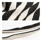 Everyday Essentials | Canvas Tote Bag with Stylish Striped Design | Durable and Spacious for Daily Use