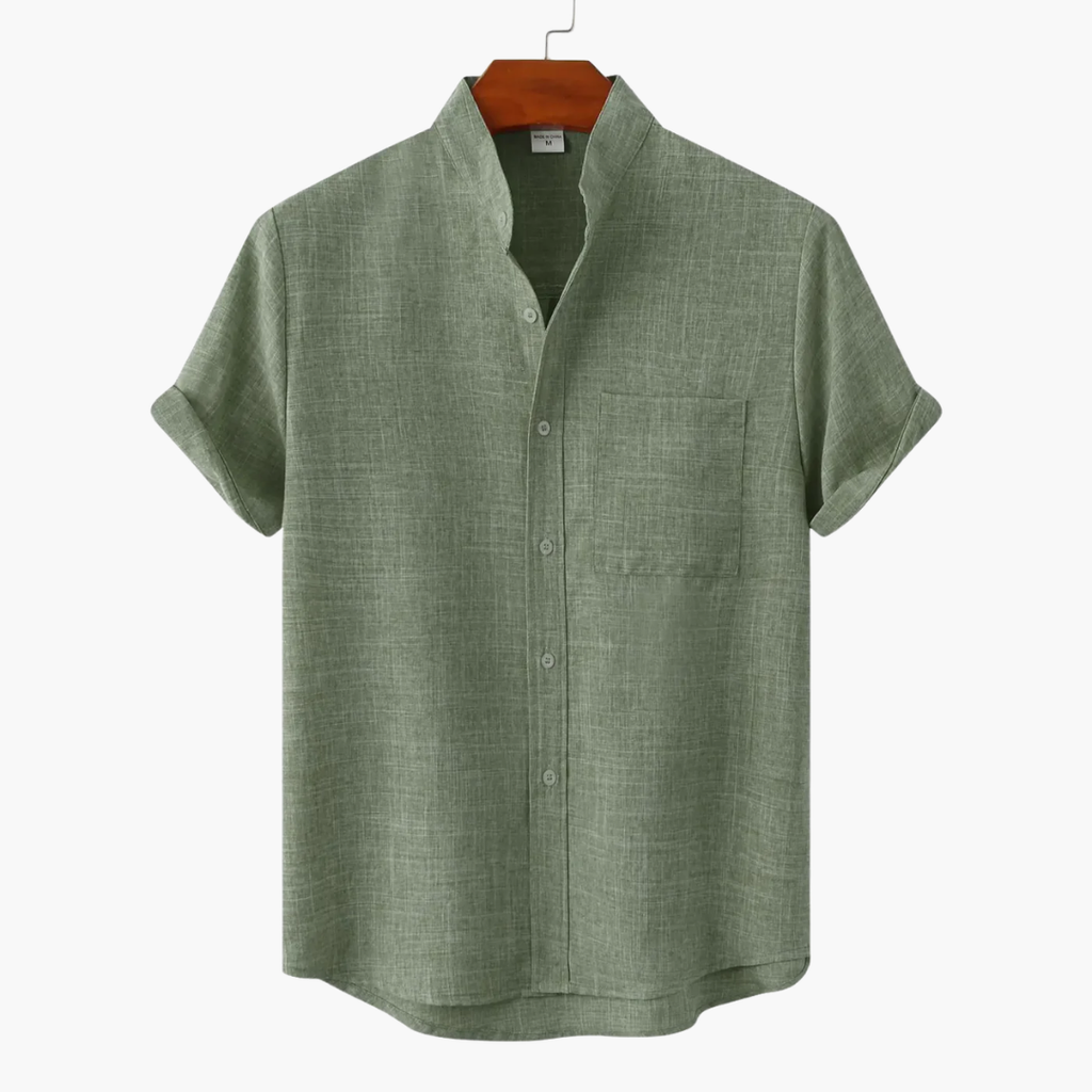 Everyday Linen Essential – Men's Linen Shirt with Relaxed Fit