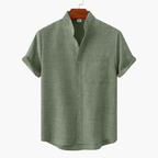 Everyday Linen Essential – Men's Linen Shirt with Relaxed Fit