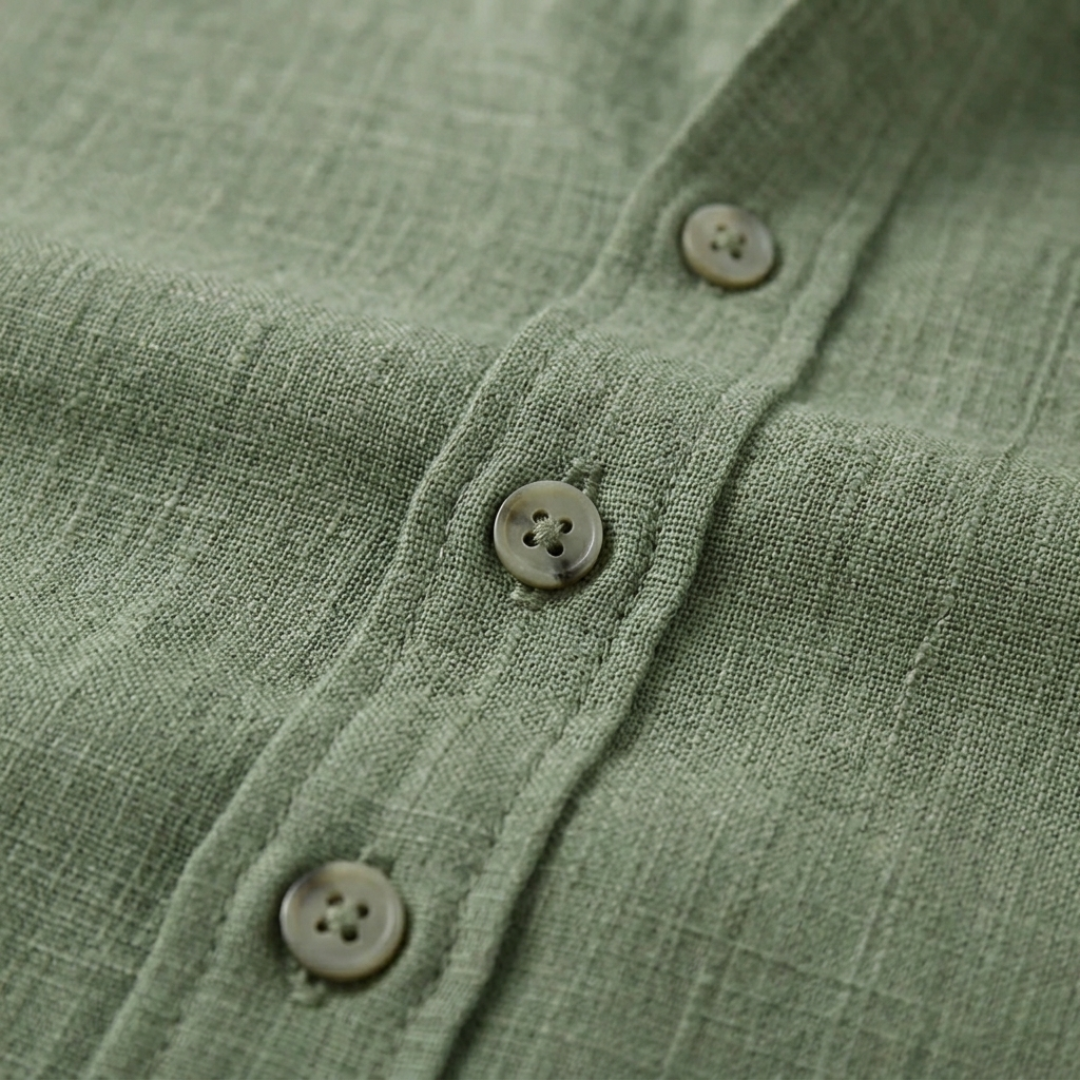 Everyday Linen Essential – Men's Linen Shirt with Relaxed Fit