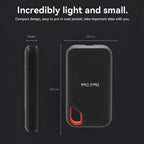 External Hard Drive Portable SSD High Speed USB C Storage