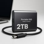 External Hard Drive Portable SSD USB C Mobile Storage 2TB