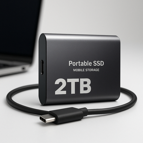 2TB Portable SSD — High-Speed USB-C External Drive