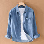 Women's Felix Grant Classic Denim Shirt | Material: Cotton blend﻿ 0