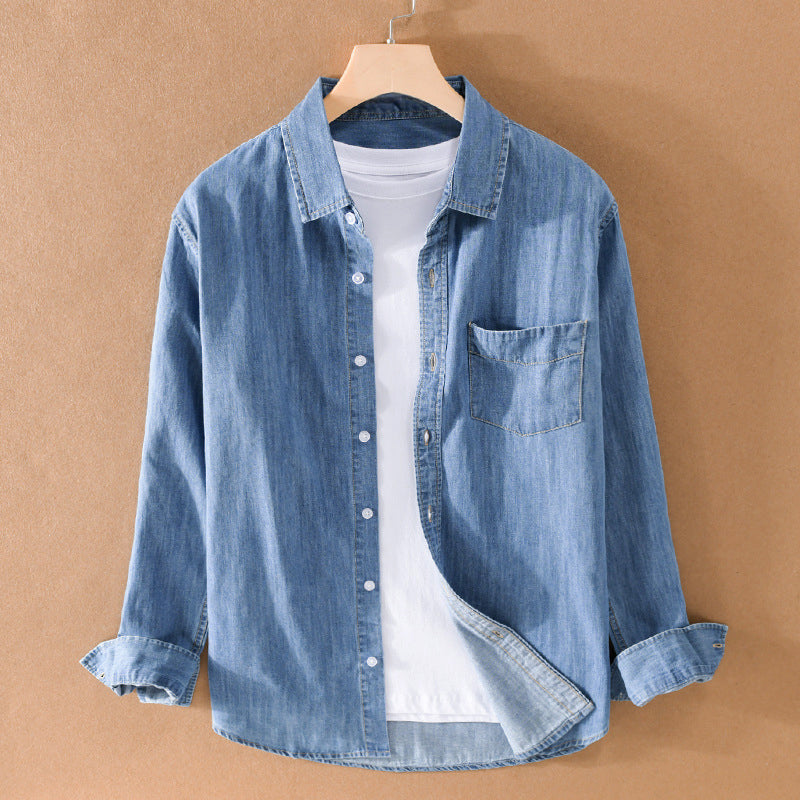 Women's Felix Grant Classic Denim Shirt | Material: Cotton blend﻿ 0