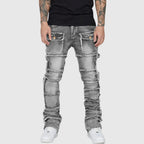 Women's Felix Grant Distressed Denim Jeans | Material: Distressed Denim 0