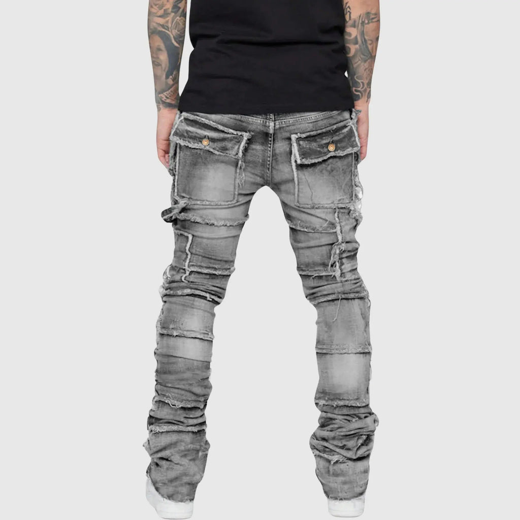 Women's Felix Grant Distressed Denim Jeans | Material: Distressed Denim 3