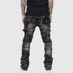Women's Felix Grant Distressed Denim Jeans | Material: Distressed Denim 4