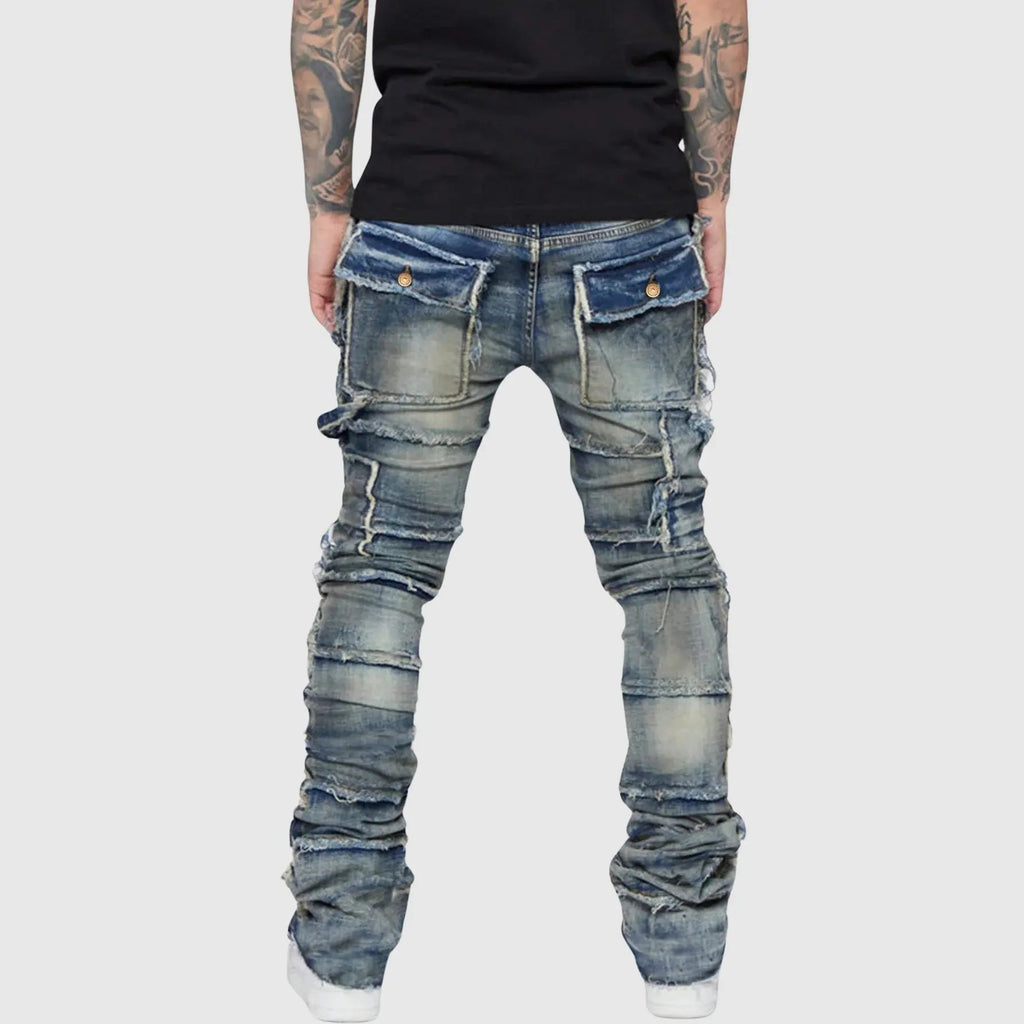 Women's Felix Grant Distressed Denim Jeans | Material: Distressed Denim 5