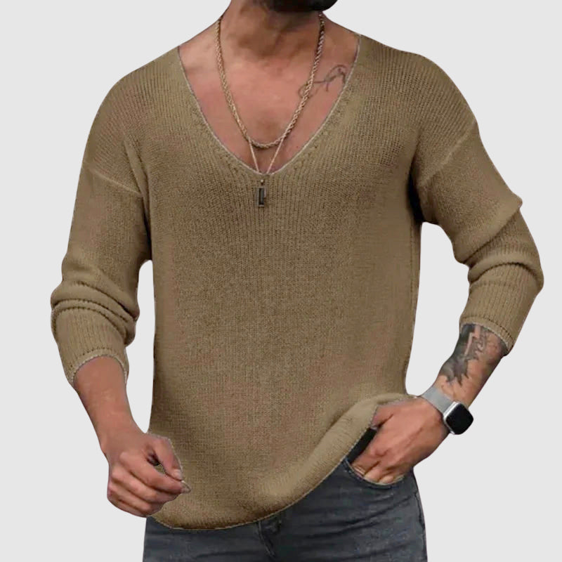Women's Felix Grant Essential V-Neck Shirt | Material: Cotton Blend 0