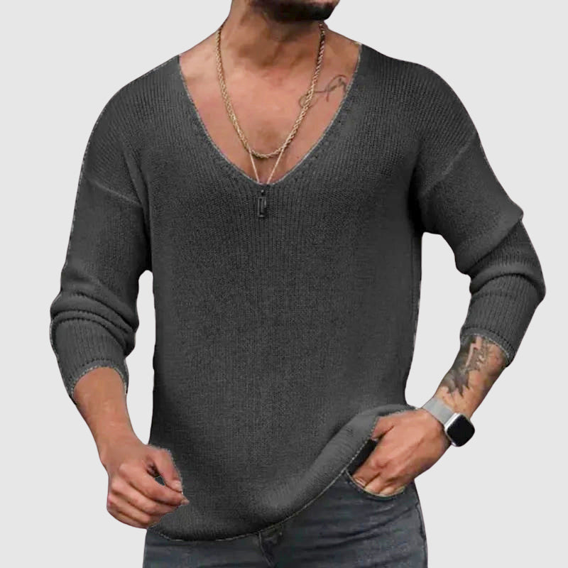 Women's Felix Grant Essential V-Neck Shirt | Material: Cotton Blend 1