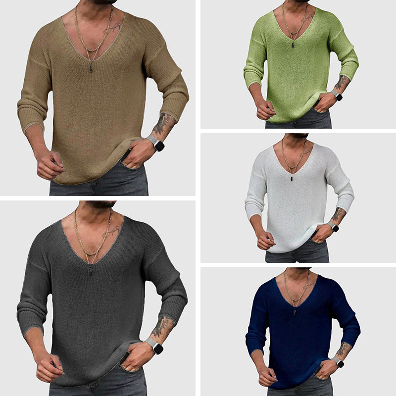 Women's Felix Grant Essential V-Neck Shirt | Material: Cotton Blend 5