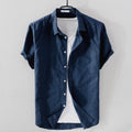 Women's Felix Grant Relaxed Linen Shirt | Material: Linen-Cotton Blend 0